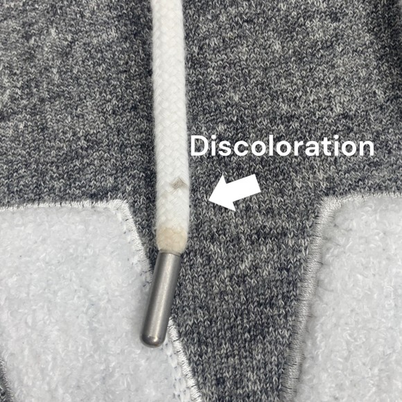 NWOT Ivy Park Women Sleeveless Cropped Logo Hoodie Grey Size XS Drawcord - Picture 12 of 12